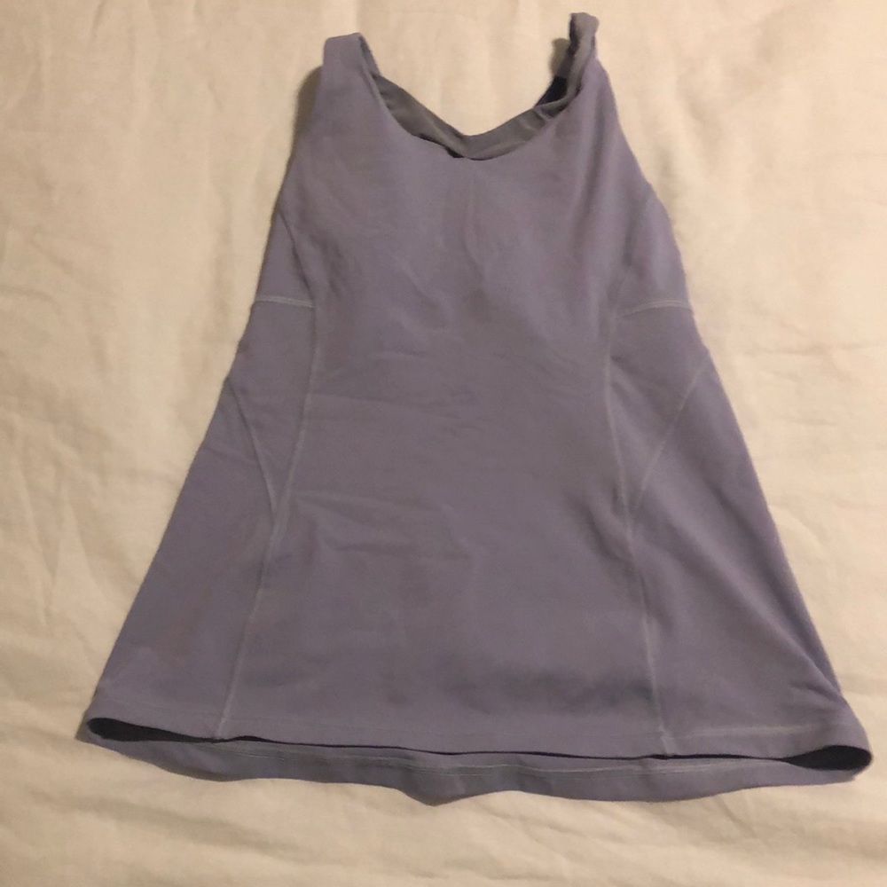 Lululemon size 6 sports bra top purple